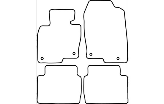 Car mats Velor suitable for Mazda CX-5 2017-, Image 6