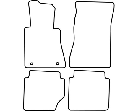 Car mats Velor suitable for Mercedes E Class W123 1976-1985, Image 6