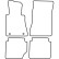 Car mats Velor suitable for Mercedes E Class W123 1976-1985, Thumbnail 6