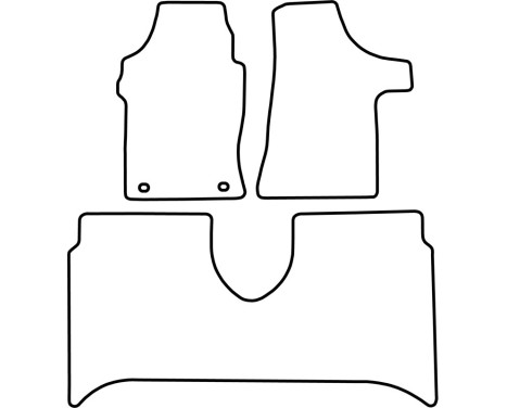 Car mats Velor suitable for Mercedes Viano 2009-2014, Image 6