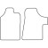 Car mats Velor suitable for Mercedes Vito 2004-2010 (only for), Thumbnail 6
