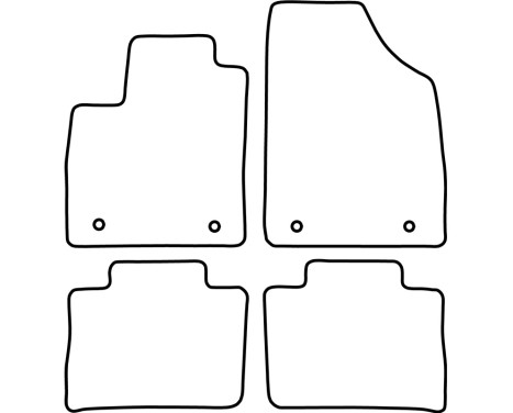 Car mats Velor suitable for MG (E)HS (SUV) 2019-, Image 6