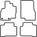 Car mats Velor suitable for Mitsubishi Grandis 2004-2011 (2 rows / 5 persons), Thumbnail 6