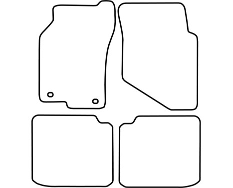 Car mats Velor suitable for Mitsubishi Lancer 1992-1996, Image 6