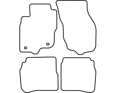 Car mats Velor suitable for Mitsubishi Lancer 1996-2004, Image 6