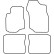 Car mats Velor suitable for Mitsubishi Lancer 2004-2008, Thumbnail 6