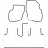 Car mats Velor suitable for Mitsubishi Space Runner 1999-2002, Thumbnail 6