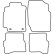 Car mats Velor suitable for Nissan Almera 5 doors 2000-2007, Thumbnail 6