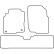Car mats Velor suitable for Nissan Almera Tino 2000-2006, Thumbnail 6