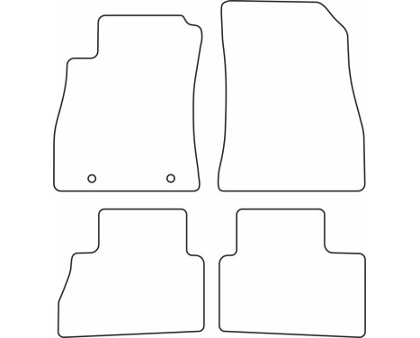Car mats Velor suitable for Nissan Juke 2010-2019, Image 6