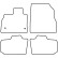 Car mats Velor suitable for Nissan Leaf 2013-2017, Thumbnail 6