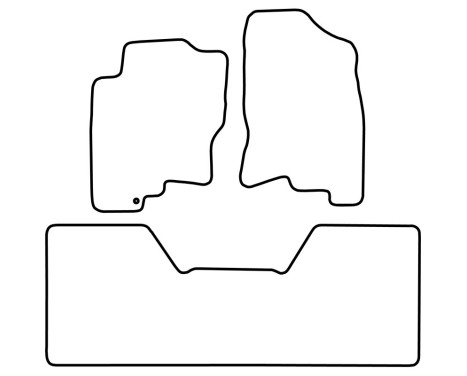 Car mats Velor suitable for Nissan Navara 2005- Single + Double Cab, Image 6