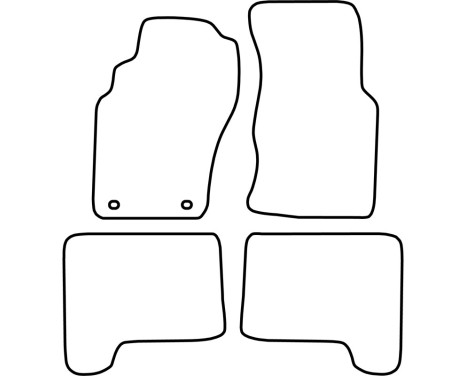Car mats Velor suitable for Nissan Pathfinder 2000-2005, Image 6