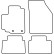 Car mats Velor suitable for Nissan Pixo 2009-, Thumbnail 6