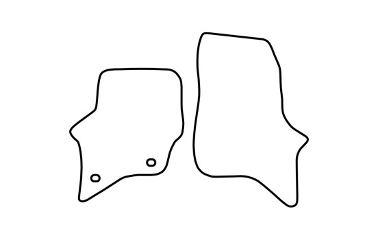 Car mats Velor suitable for Nissan Serena/Vanette 1995-, Image 6