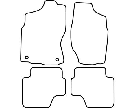 Car mats Velor suitable for Nissan Terrano II 2002-, Image 6