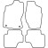 Car mats Velor suitable for Nissan Terrano II 2002-, Thumbnail 6