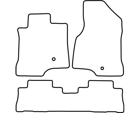 Car mats Velor suitable for Opel Antara 2011-, Image 6