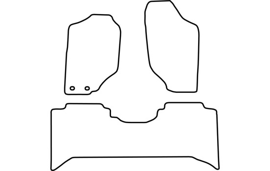 Car mats Velor suitable for Opel Frontera 1998-2004, Image 6