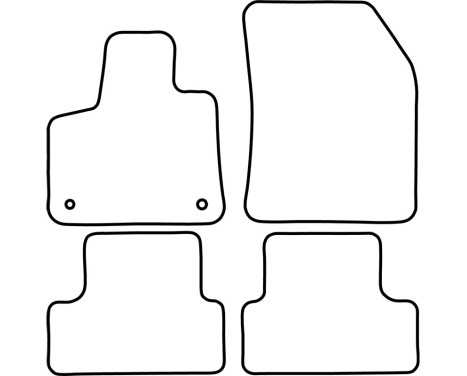 Car mats Velor suitable for Opel Grandland X, Image 6