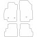 Car mats Velor suitable for Opel Karl 2015-, Thumbnail 6