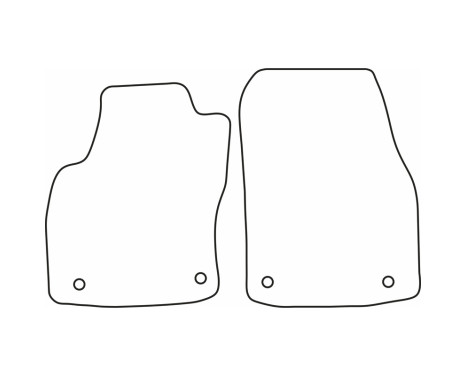 Car mats Velor suitable for Opel Tigra TwinTop 2004-2010, Image 6