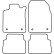 Car mats Velor suitable for Opel Vectra C 20, Thumbnail 6