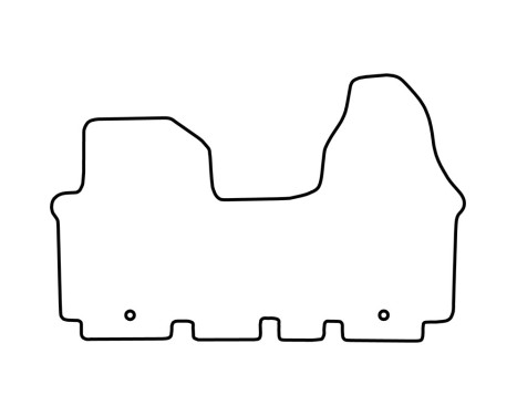 Car mats Velor suitable for Opel Vivaro 2001-2014 (only for), Image 6