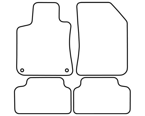 Car mats Velor suitable for Peugeot 308 II 2013-, Image 6