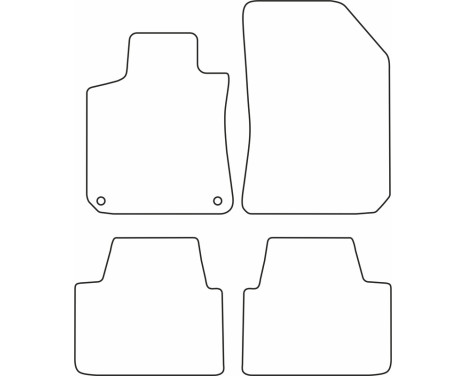 Car mats Velor suitable for Peugeot 308 SW 2014-, Image 6