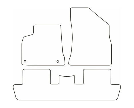 Car mats Velor suitable for Peugeot 5008 2009-2016, Image 6