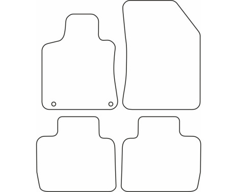 Car mats Velor suitable for Peugeot 508 II Sedan/SW 2019-, Image 6
