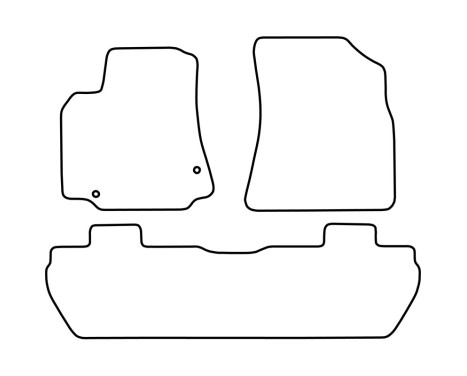 Car mats Velor suitable for Peugeot Partner Tepee 2008-2012 & 2012-, Image 6