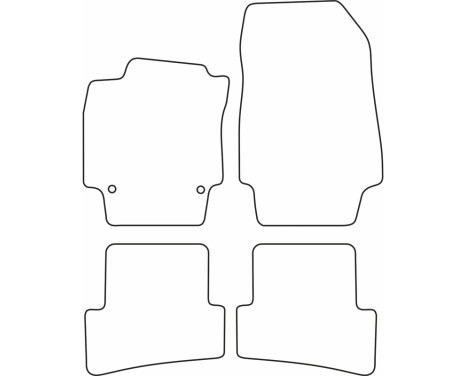 Car mats Velor suitable for Renault Captur 2, Image 6