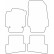 Car mats Velor suitable for Renault Captur 2, Thumbnail 6
