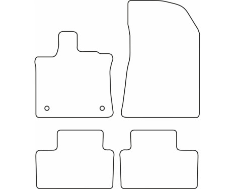 Car mats Velor suitable for Renault Captur II 2020-, Image 6