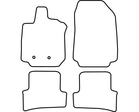 Car mats Velor suitable for Renault Clio estate 2008-, Image 6