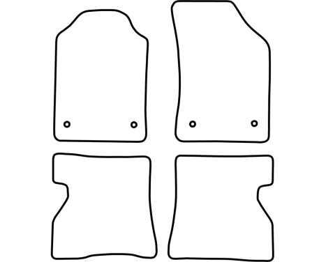 Car mats Velor suitable for Renault Kangoo 2005-2008, Image 6