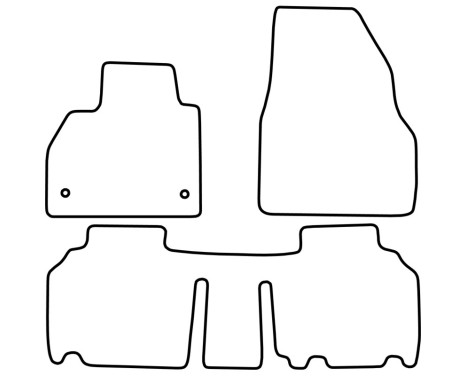 Car mats Velor suitable for Renault Kangoo Family 2008-, Image 6