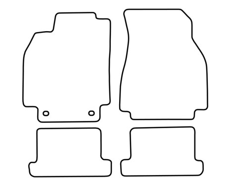Car mats Velor suitable for Renault Megane C, Image 6