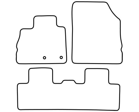 Car mats Velor suitable for Renault Scenic IV 2016-, Image 6