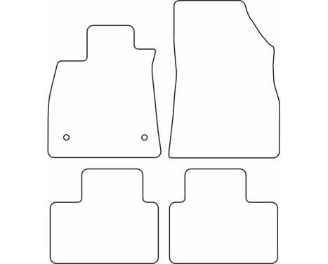 Car mats Velor suitable for Renault Talisman 2016-, Image 6