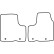 Car mats Velor suitable for Renault Trafic 2014- (only for), Thumbnail 6