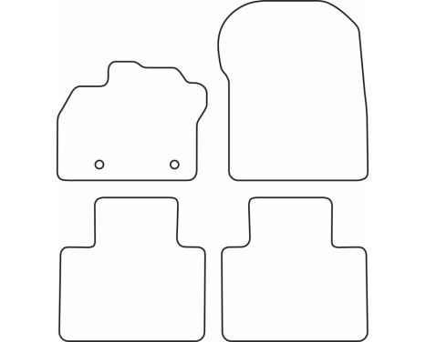 Car mats Velor suitable for Renault Zoe 2013-, Image 6