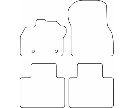 Car mats Velor suitable for Renault Zoe II 2019-, Image 6