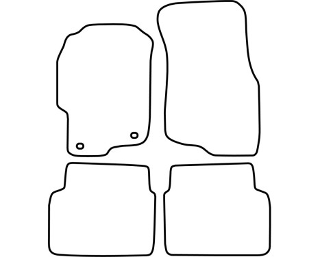 Car mats Velor suitable for Rover 45 1999-2005, Image 6