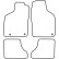 Car mats Velor suitable for Saab 9-3 1998-2003, Thumbnail 6