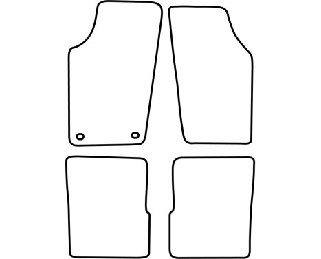 Car mats Velor suitable for Saab 900 1978-1993, Image 6
