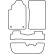Car mats Velor suitable for Ssang Yong Rexton 2002-2009, Thumbnail 6