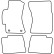 Car mats Velor suitable for Subaru Impreza 2008-, Thumbnail 6